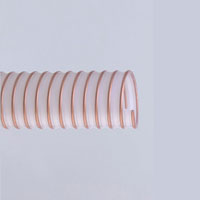 1.5mm壁厚-钢丝加强透明PU软管 N5